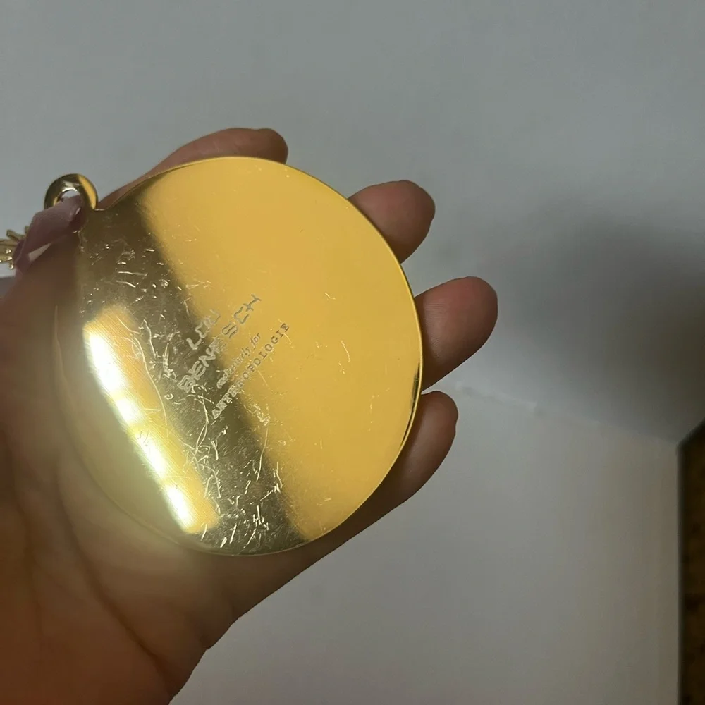 Anthropologie Lou Benesch Zodiac Ornament Gold Plated 